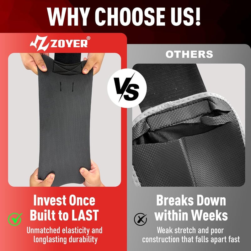 ZOYER Waist Trainer for Women Lower Belly Fat, Sweat Band for Stomach Weight Loss, Sweat More, Increase Core Stability - Image 3